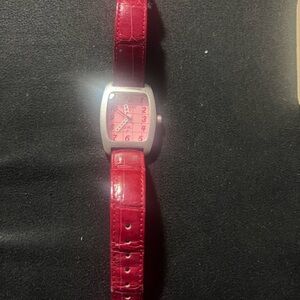 Locman Jr. Crimson Leather Strap Women's Watch